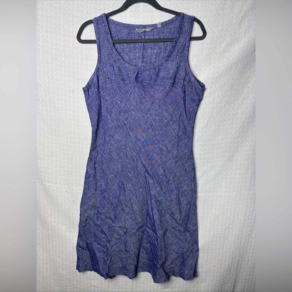 Horny‎ Toad Purple Sleeveless Midi Dress